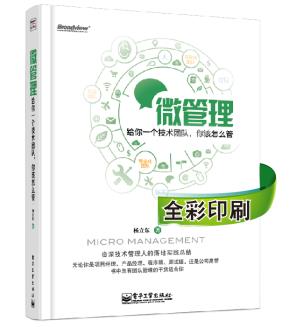 微管理——给你一个技术团队,你该怎么管(全彩)