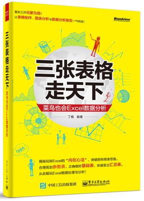三张表格走天下——菜鸟也会Excel数据分析（全彩）