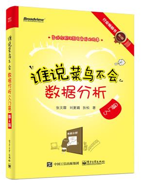 谁说菜鸟不会数据分析(入门篇)(第4版)