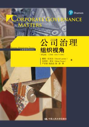 公司治理:组织视角(第2版)(工商管理经典译丛)