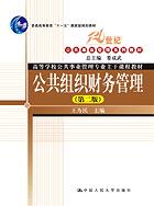 公共组织财务管理（第二版）（“十一五”国家级规划教材；21世纪公共事业管理系列教材；高等学校公共事业管理专业主干课程教材）