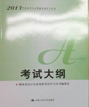 考试大纲（会计从业资格考试学习丛书）